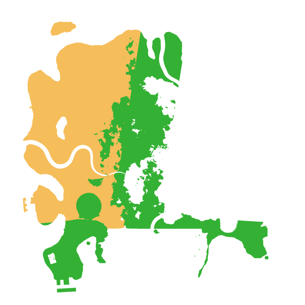Biome Rust Map: Procedural Map, Size: 3250, Seed: 782565587