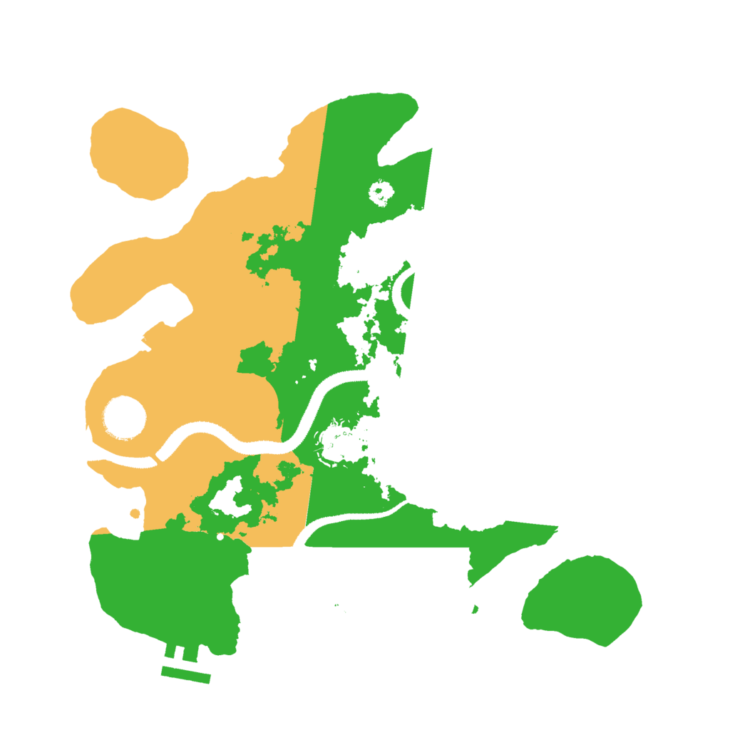 Biome Rust Map: Procedural Map, Size: 3000, Seed: 931948746