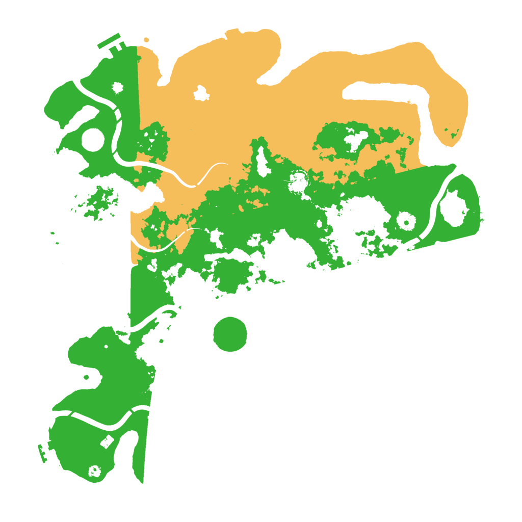 Biome Rust Map: Procedural Map, Size: 4250, Seed: 88312341