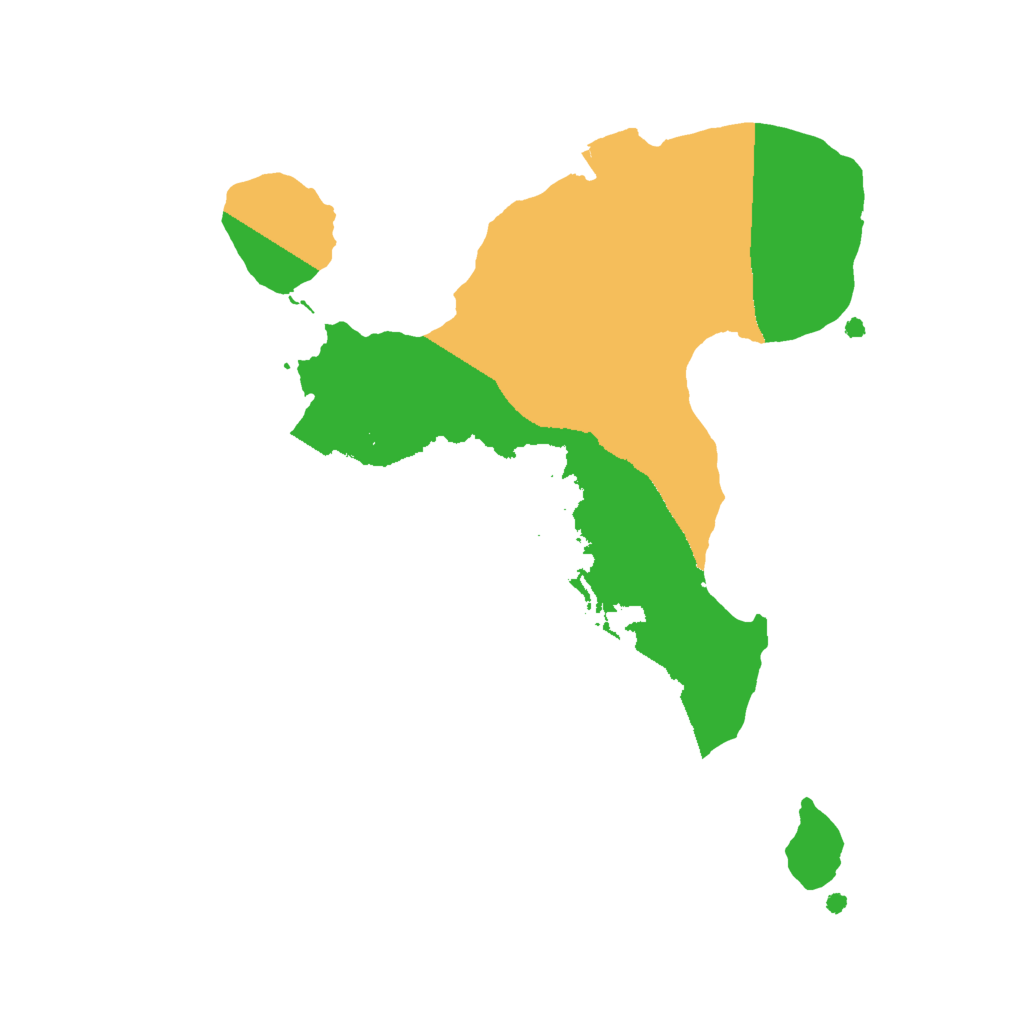 Biome Rust Map: Procedural Map, Size: 2000, Seed: 106749965