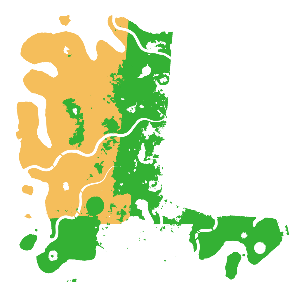 Biome Rust Map: Procedural Map, Size: 4500, Seed: 388494027