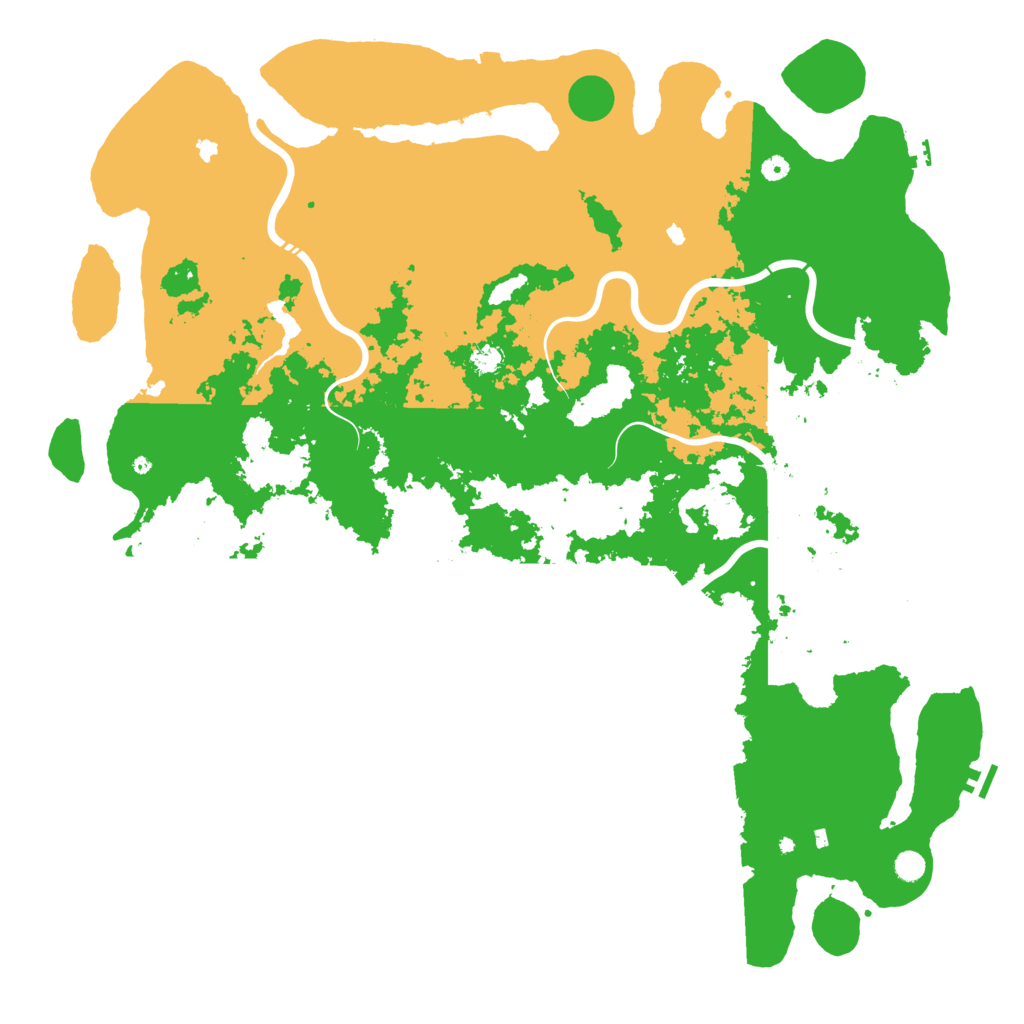 Biome Rust Map: Procedural Map, Size: 5880, Seed: 51682426