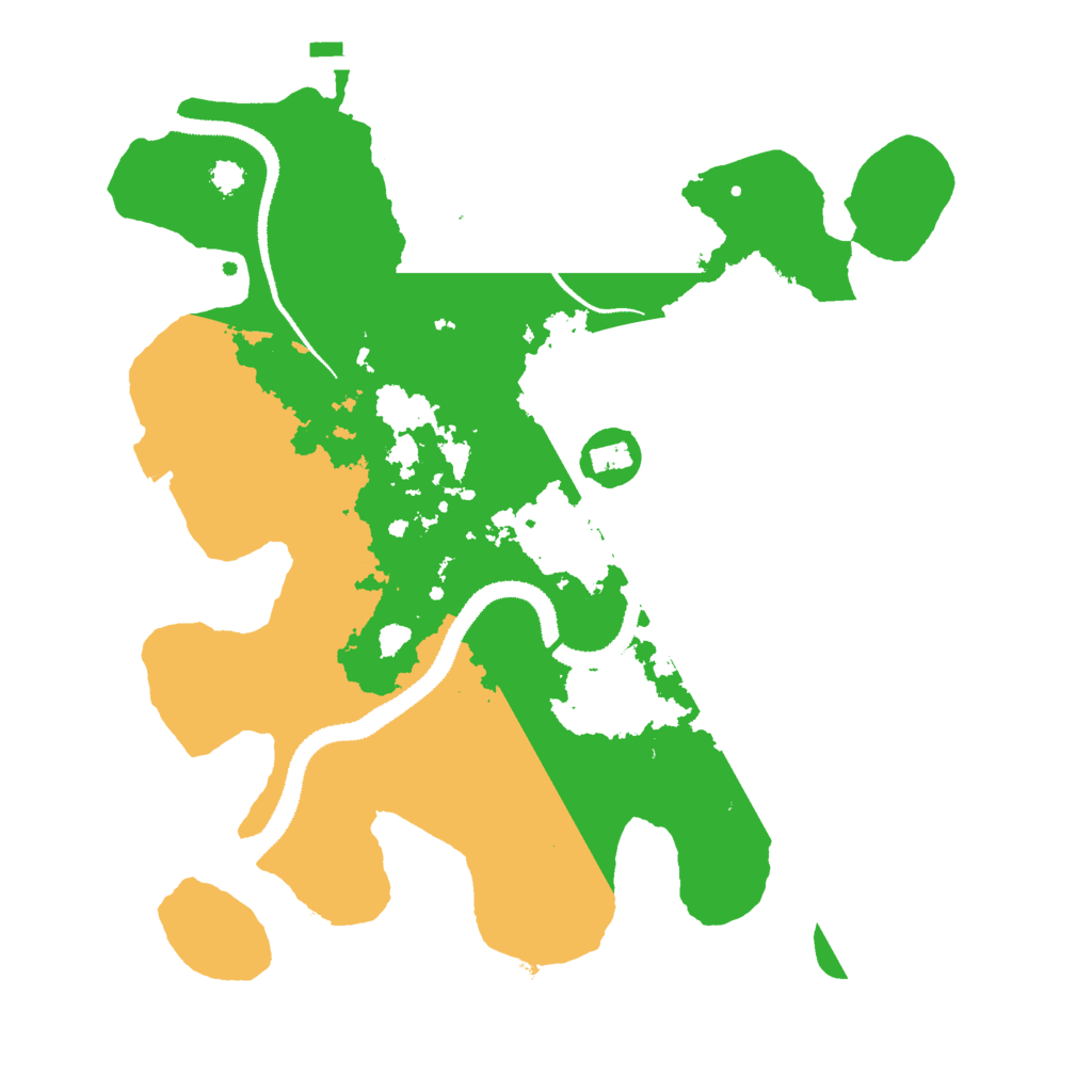 Biome Rust Map: Procedural Map, Size: 3000, Seed: 1335621989
