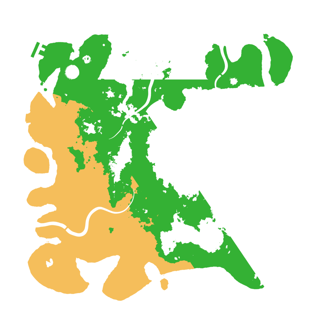 Biome Rust Map: Procedural Map, Size: 4000, Seed: 2276