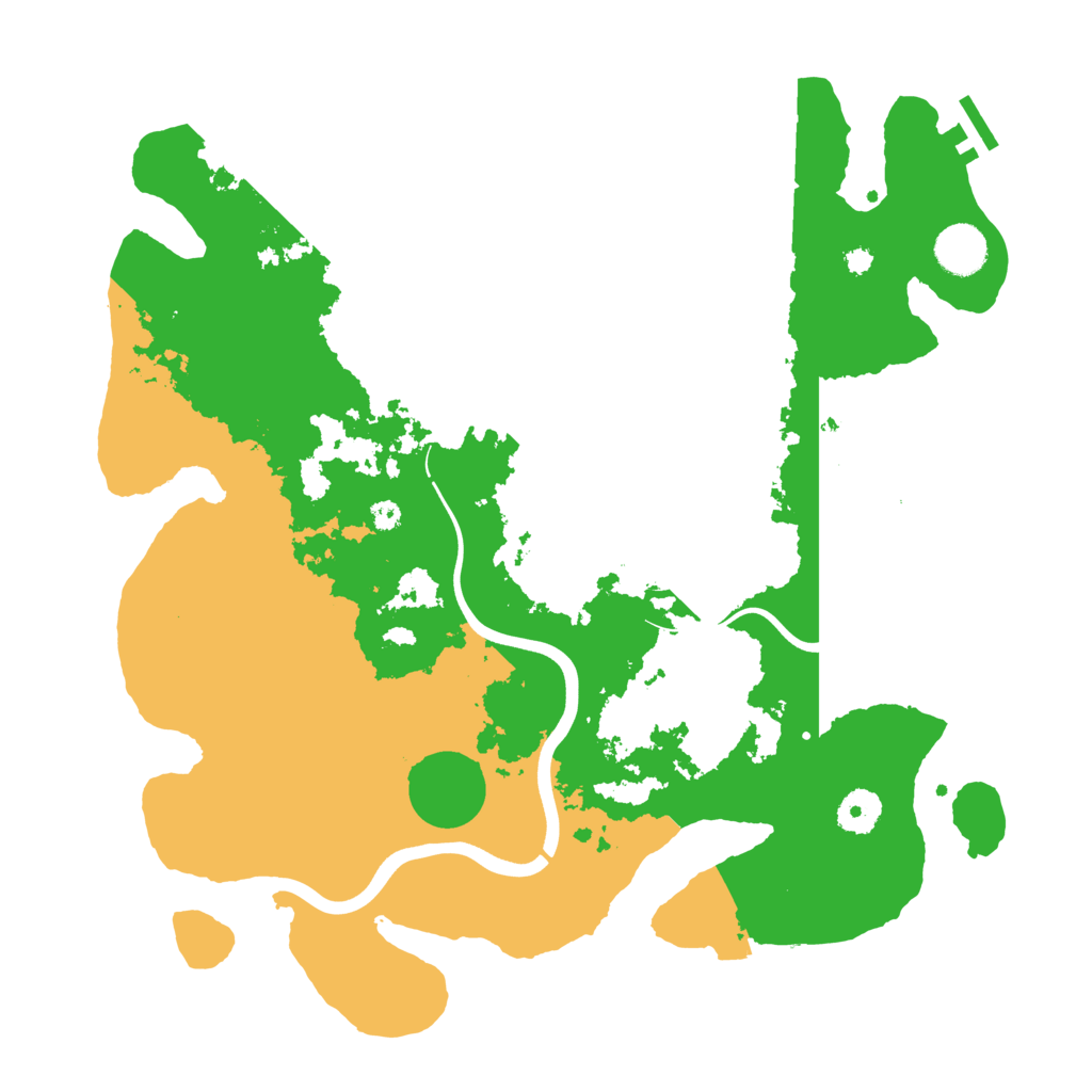 Biome Rust Map: Procedural Map, Size: 3750, Seed: 1525392031