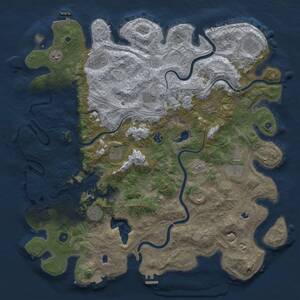 Thumbnail Rust Map: Procedural Map, Size: 4800, Seed: 562331644, 17 Monuments