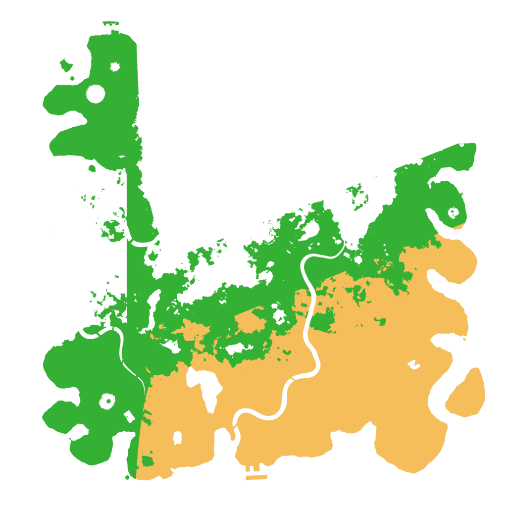 Biome Rust Map: Procedural Map, Size: 4800, Seed: 562331644