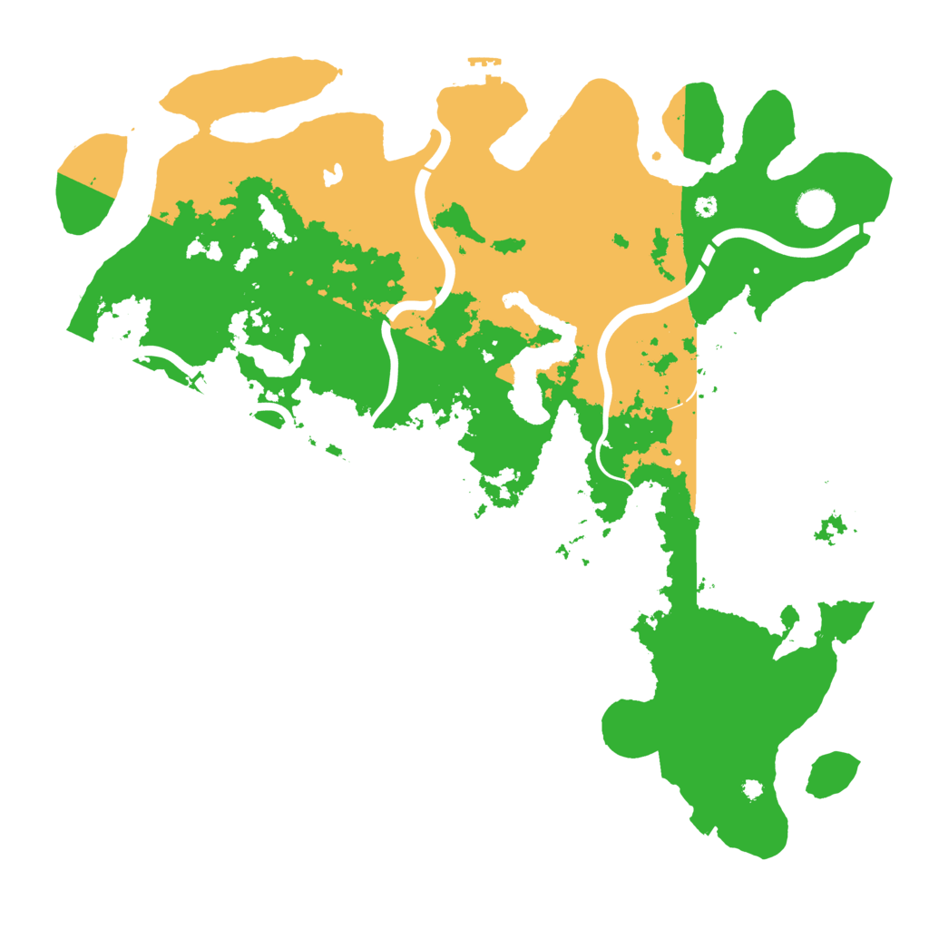 Biome Rust Map: Procedural Map, Size: 4250, Seed: 1431270207