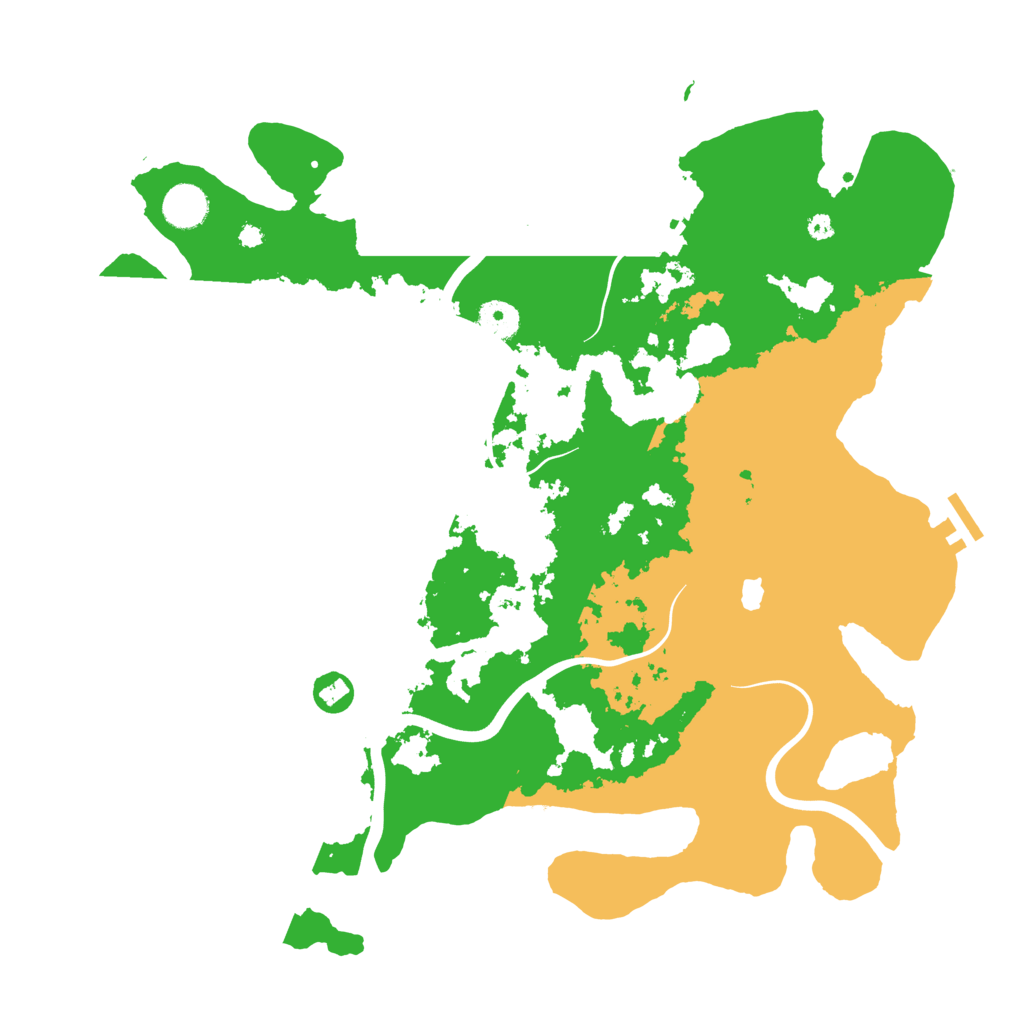 Biome Rust Map: Procedural Map, Size: 4000, Seed: 945773136