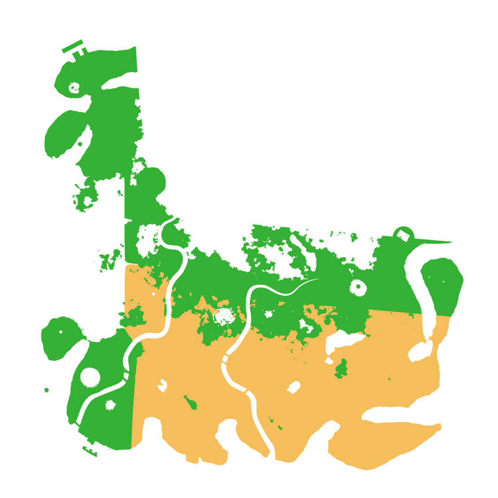 Biome Rust Map: Procedural Map, Size: 4500, Seed: 1274123649