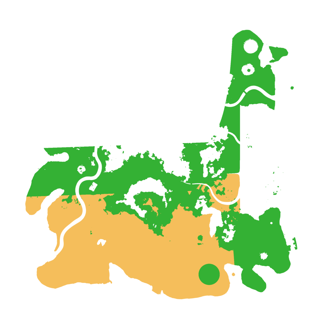 Biome Rust Map: Procedural Map, Size: 4000, Seed: 552852840