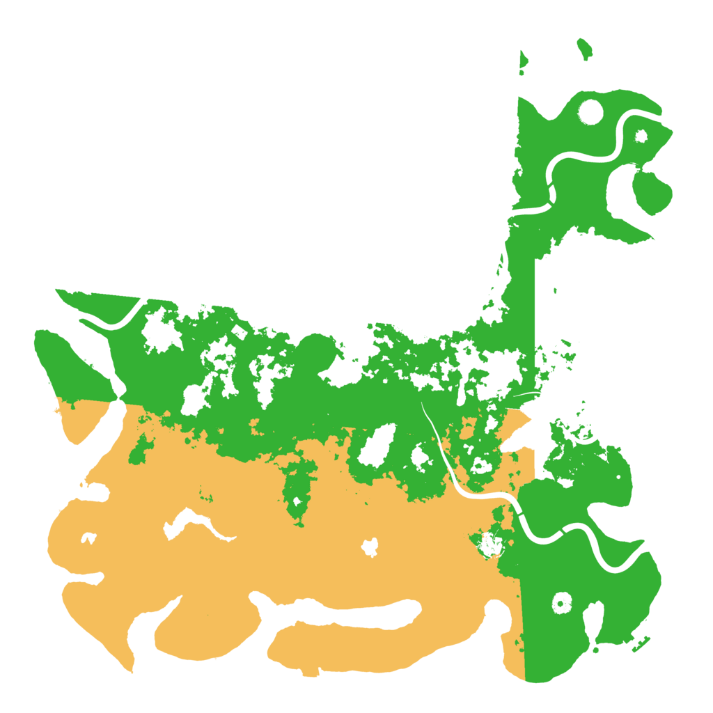 Biome Rust Map: Procedural Map, Size: 5000, Seed: 1869821109