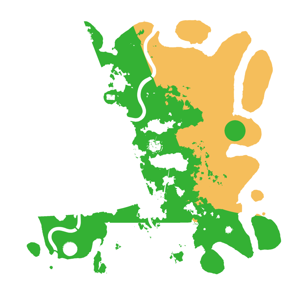Biome Rust Map: Procedural Map, Size: 3750, Seed: 203314213