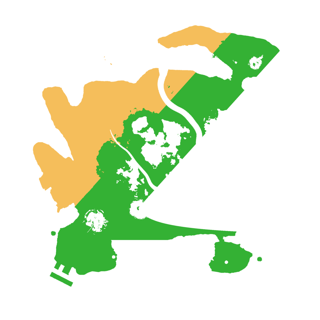 Biome Rust Map: Procedural Map, Size: 2700, Seed: 787446671