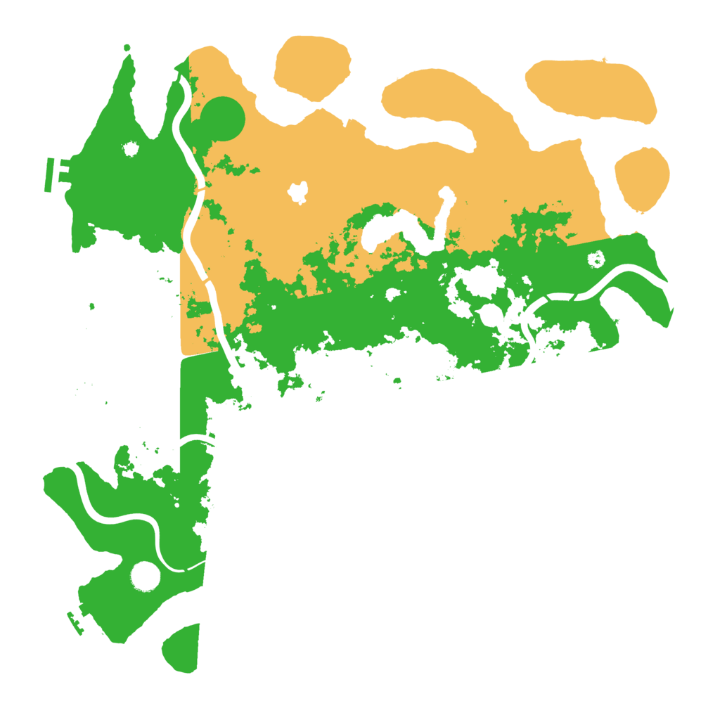 Biome Rust Map: Procedural Map, Size: 4250, Seed: 2087599609
