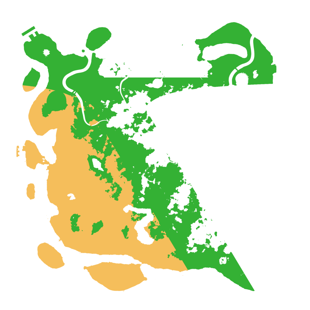 Biome Rust Map: Procedural Map, Size: 4250, Seed: 615789964
