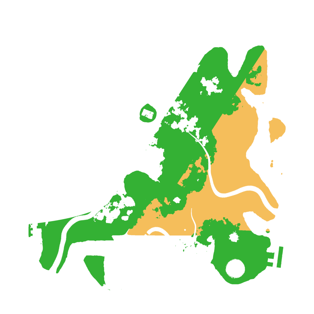 Biome Rust Map: Procedural Map, Size: 3000, Seed: 1549737626