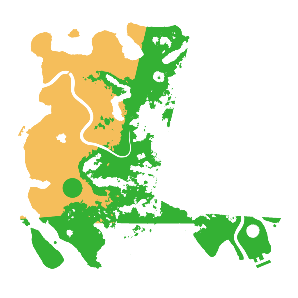 Biome Rust Map: Procedural Map, Size: 4000, Seed: 2140857135