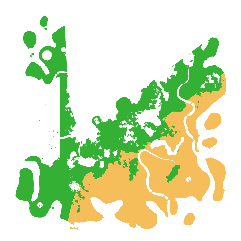 Biome Rust Map: Procedural Map, Size: 4250, Seed: 1285036225