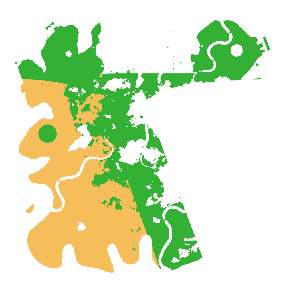 Biome Rust Map: Procedural Map, Size: 4250, Seed: 383022681