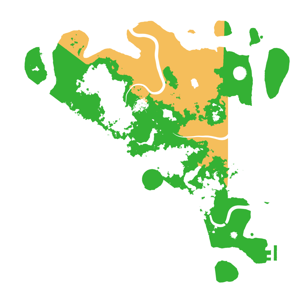 Biome Rust Map: Procedural Map, Size: 4000, Seed: 2469931