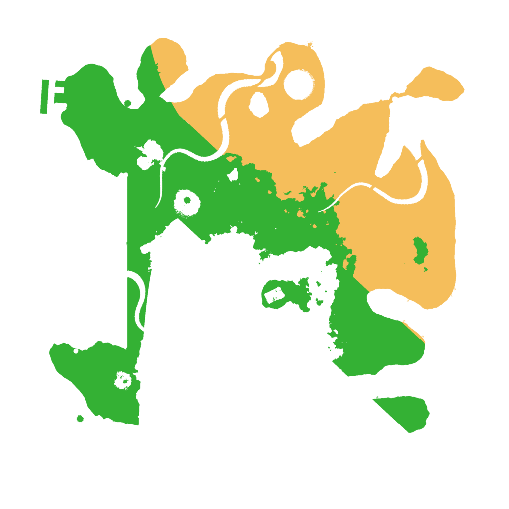 Biome Rust Map: Procedural Map, Size: 3000, Seed: 1853354720