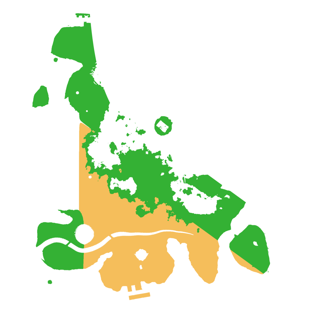 Biome Rust Map: Procedural Map, Size: 3000, Seed: 1876454759