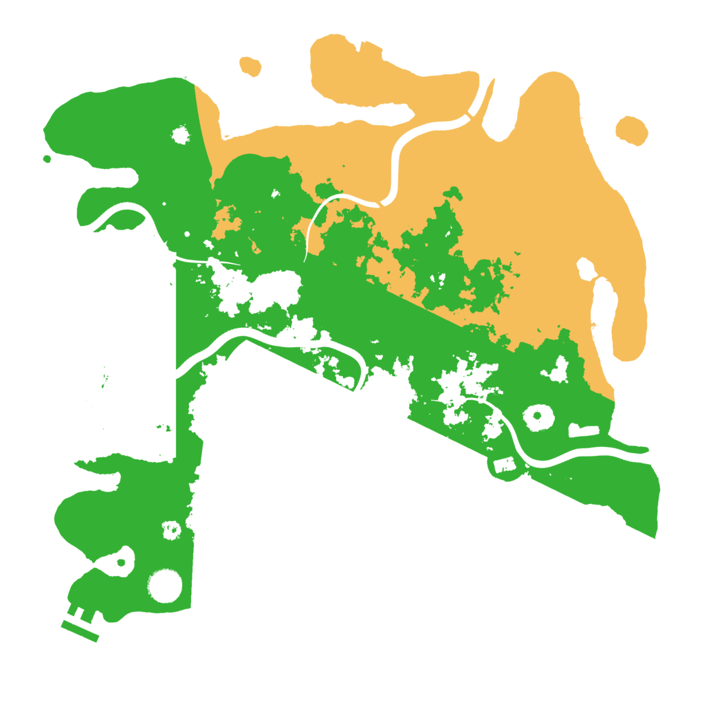 Biome Rust Map: Procedural Map, Size: 3650, Seed: 1602240713
