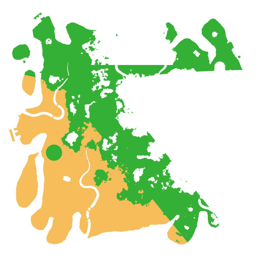 Biome Rust Map: Procedural Map, Size: 4250, Seed: 36751383