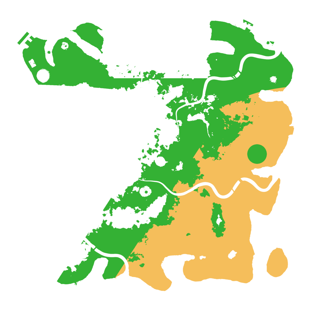 Biome Rust Map: Procedural Map, Size: 4250, Seed: 1746461646