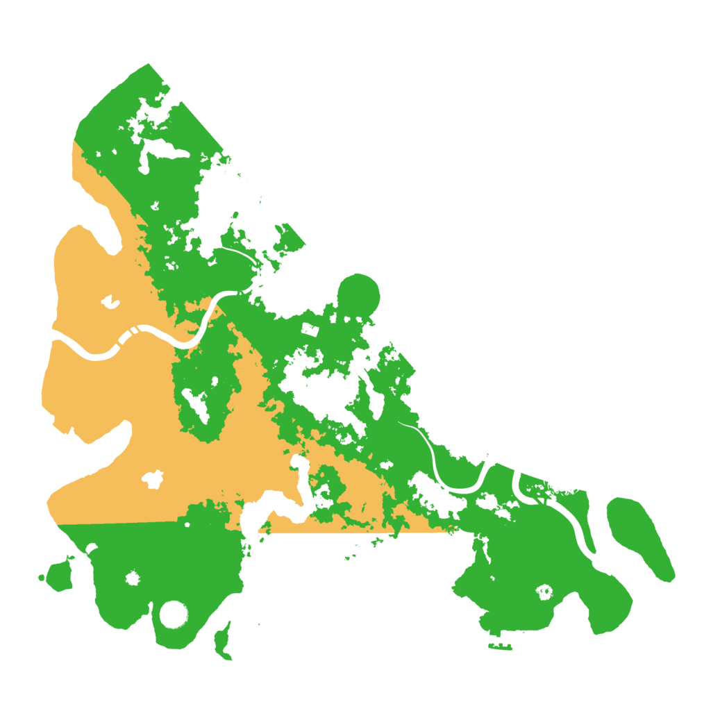 Biome Rust Map: Procedural Map, Size: 4500, Seed: 1278409153