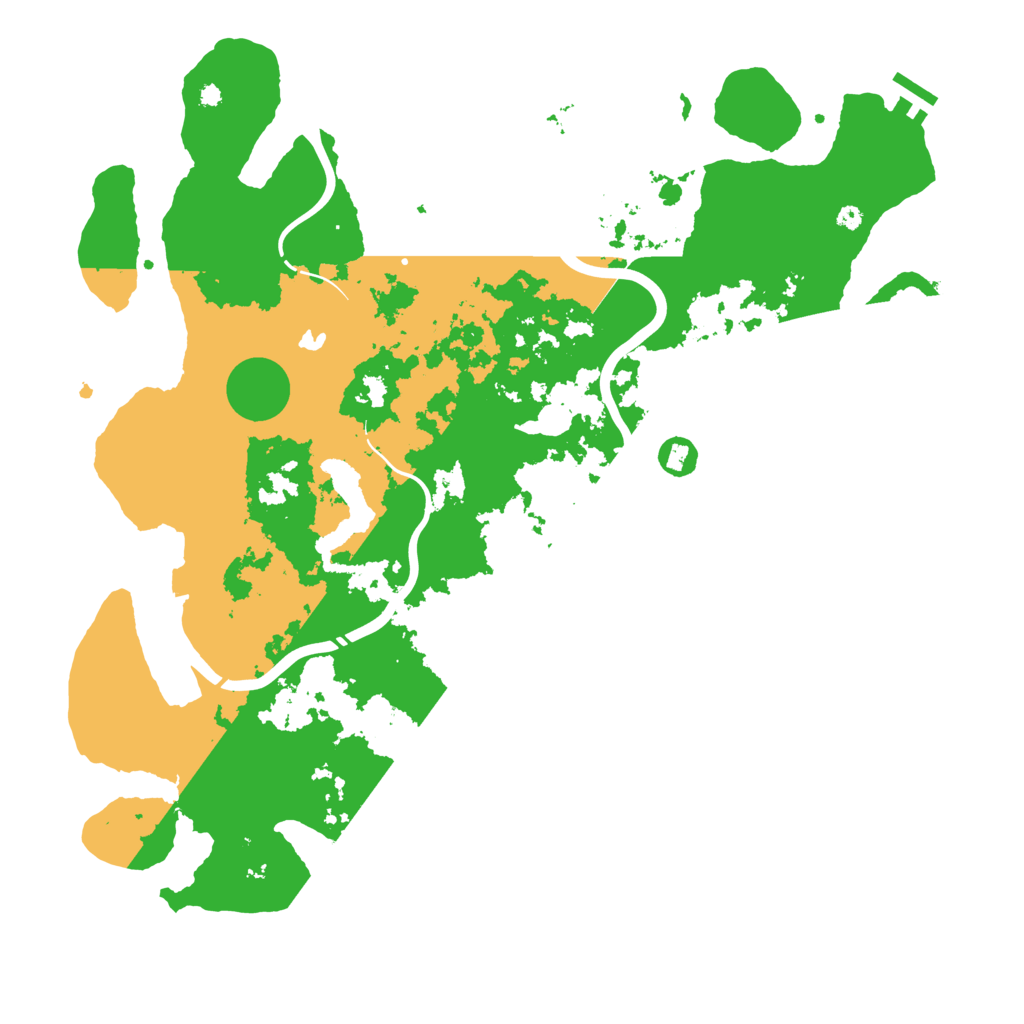 Biome Rust Map: Procedural Map, Size: 4250, Seed: 588411474