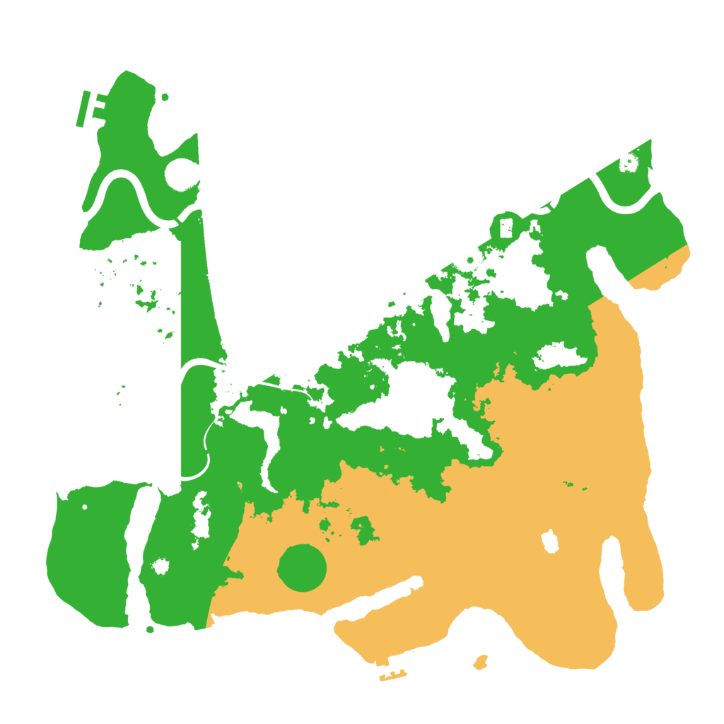Biome Rust Map: Procedural Map, Size: 4000, Seed: 1587488121
