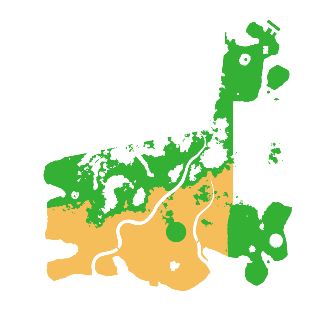 Biome Rust Map: Procedural Map, Size: 4050, Seed: 462024101