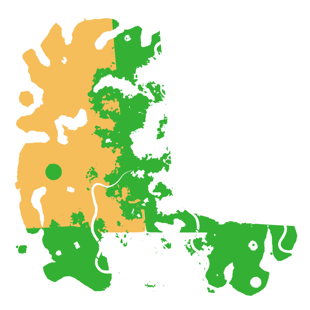 Biome Rust Map: Procedural Map, Size: 5000, Seed: 215732922