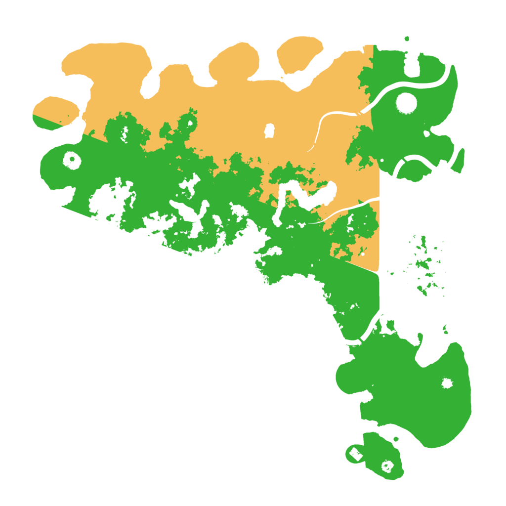 Biome Rust Map: Procedural Map, Size: 4250, Seed: 101965437