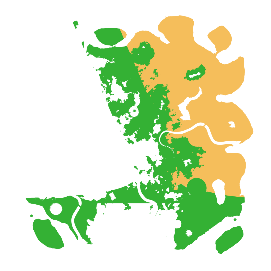 Biome Rust Map: Procedural Map, Size: 4000, Seed: 496644990