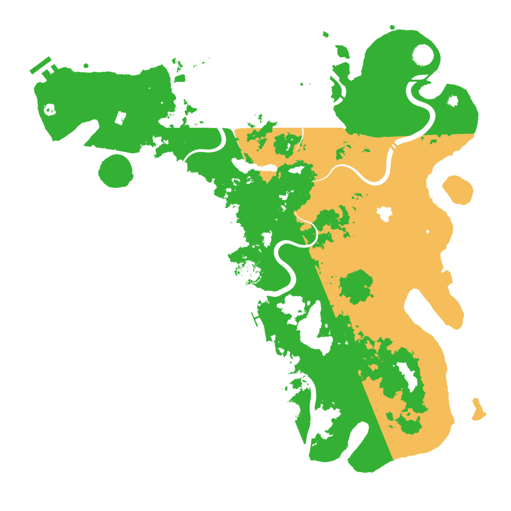 Biome Rust Map: Procedural Map, Size: 4250, Seed: 1998265953