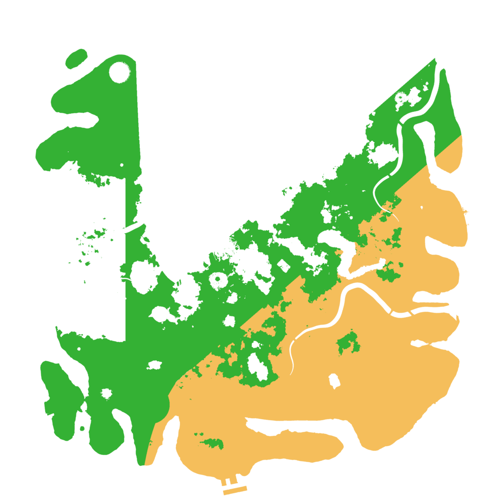 Biome Rust Map: Procedural Map, Size: 4250, Seed: 5032026