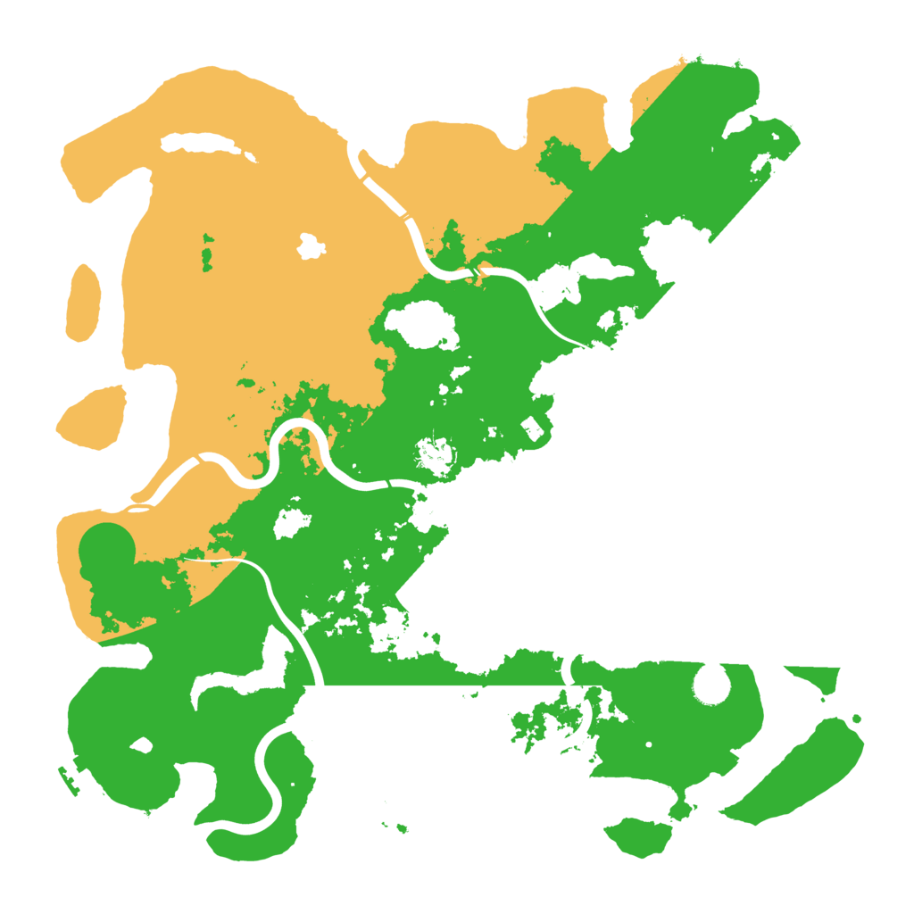 Biome Rust Map: Procedural Map, Size: 4250, Seed: 1719679227