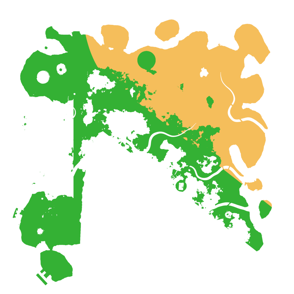 Biome Rust Map: Procedural Map, Size: 4250, Seed: 689176021