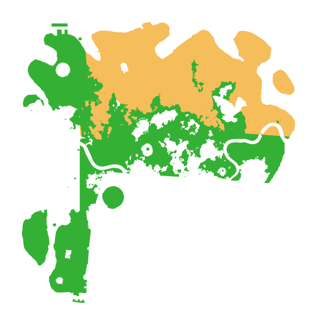 Biome Rust Map: Procedural Map, Size: 4000, Seed: 2147217301