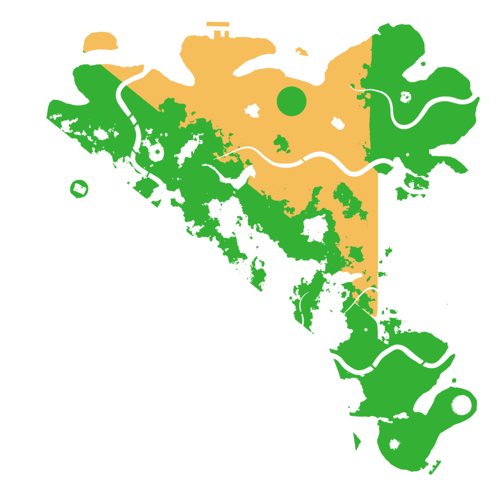 Biome Rust Map: Procedural Map, Size: 4500, Seed: 1580384032