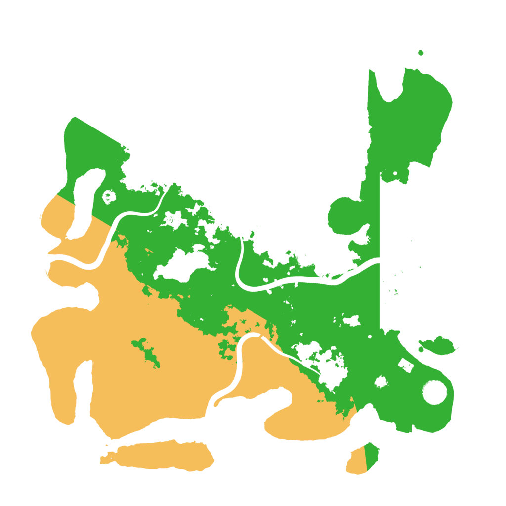 Biome Rust Map: Procedural Map, Size: 3750, Seed: 1431562690
