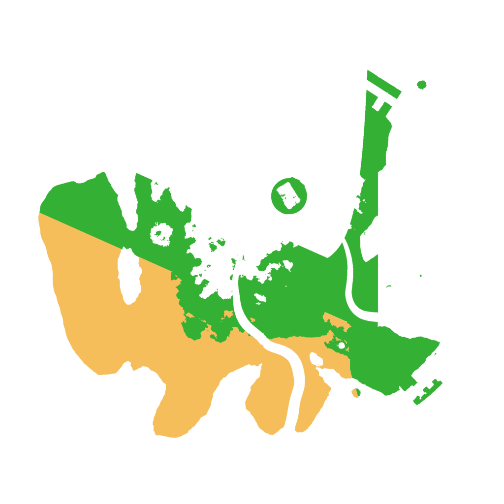 Biome Rust Map: Procedural Map, Size: 2250, Seed: 1762605431