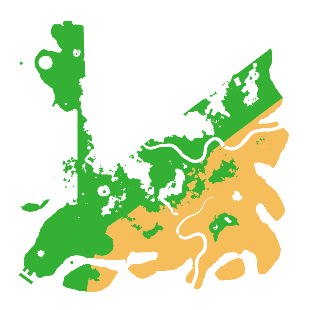 Biome Rust Map: Procedural Map, Size: 4000, Seed: 67817958