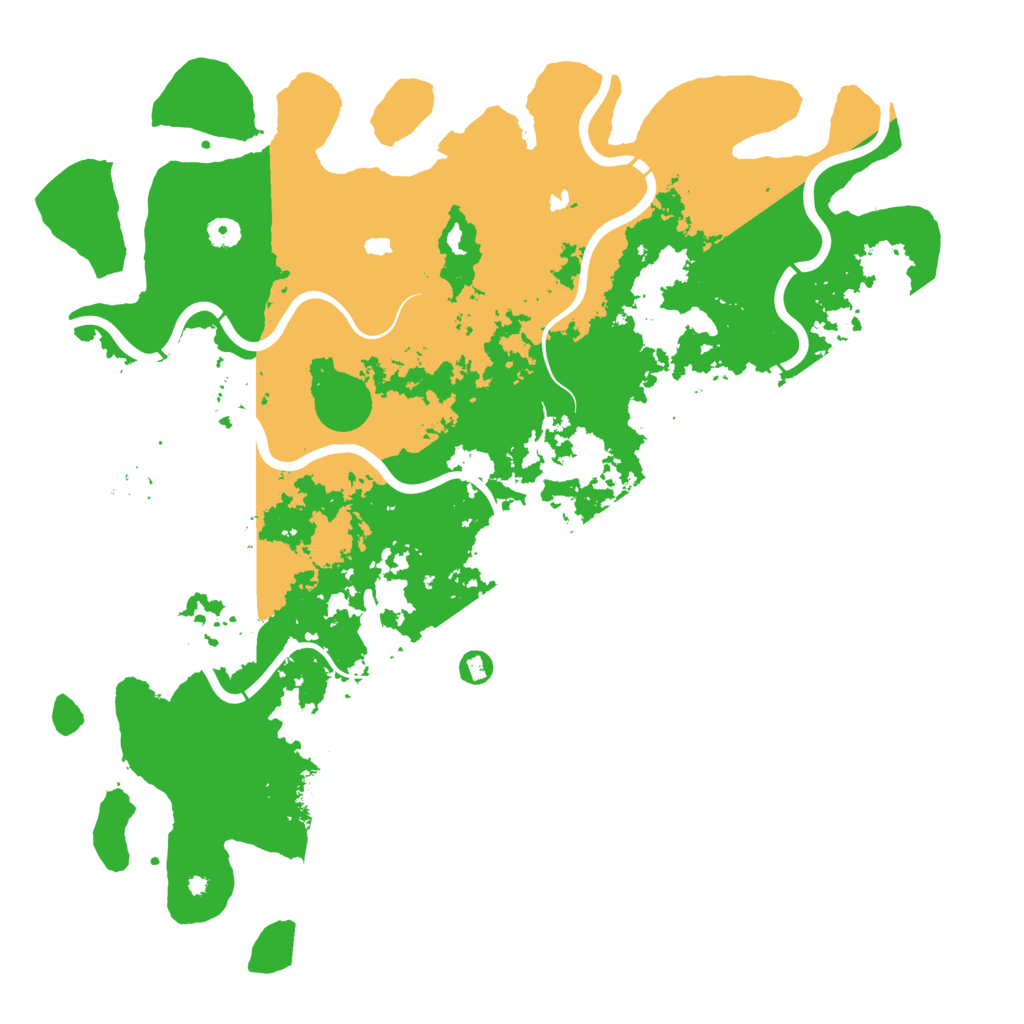 Biome Rust Map: Procedural Map, Size: 4800, Seed: 1539870744
