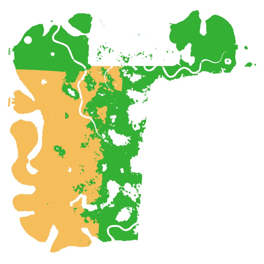 Biome Rust Map: Procedural Map, Size: 6000, Seed: 1498914584