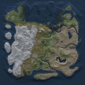 Thumbnail Rust Map: Procedural Map, Size: 4250, Seed: 1521553644, 16 Monuments