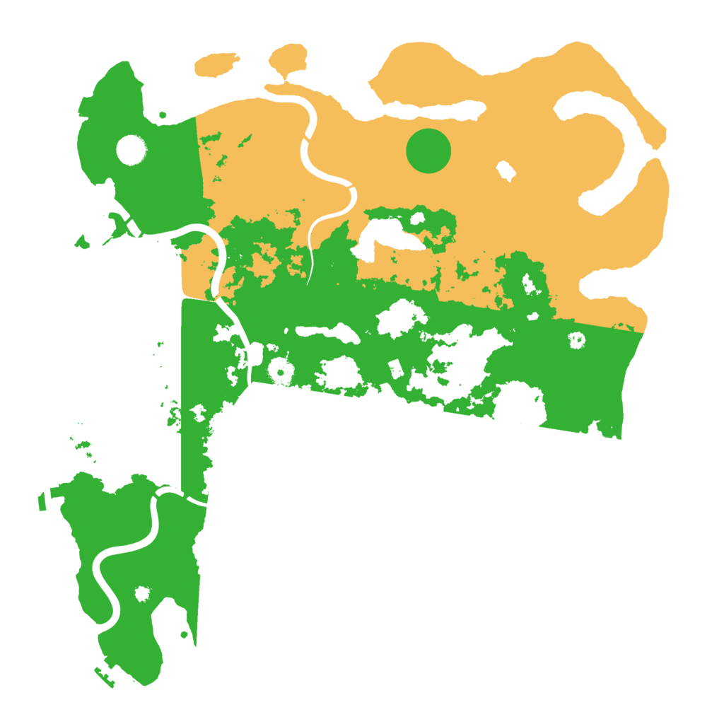 Biome Rust Map: Procedural Map, Size: 4250, Seed: 649277393